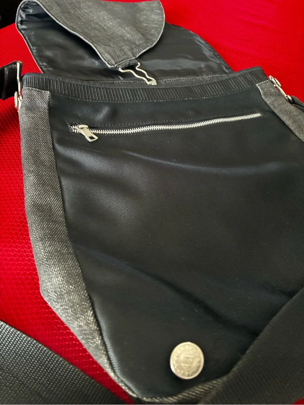 Armani Crossbody Messenger Bag
